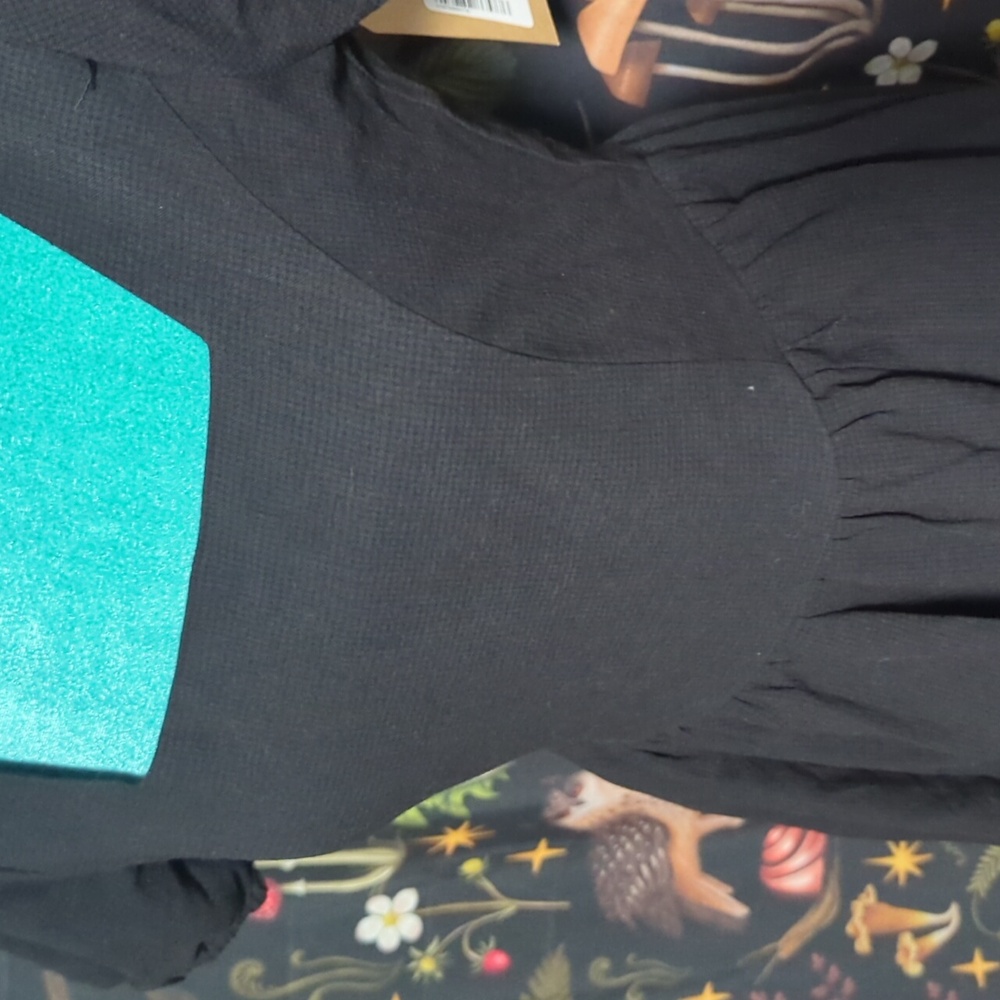 Cybele Midi Dress Moth Embroidery - Picture 3 of 5